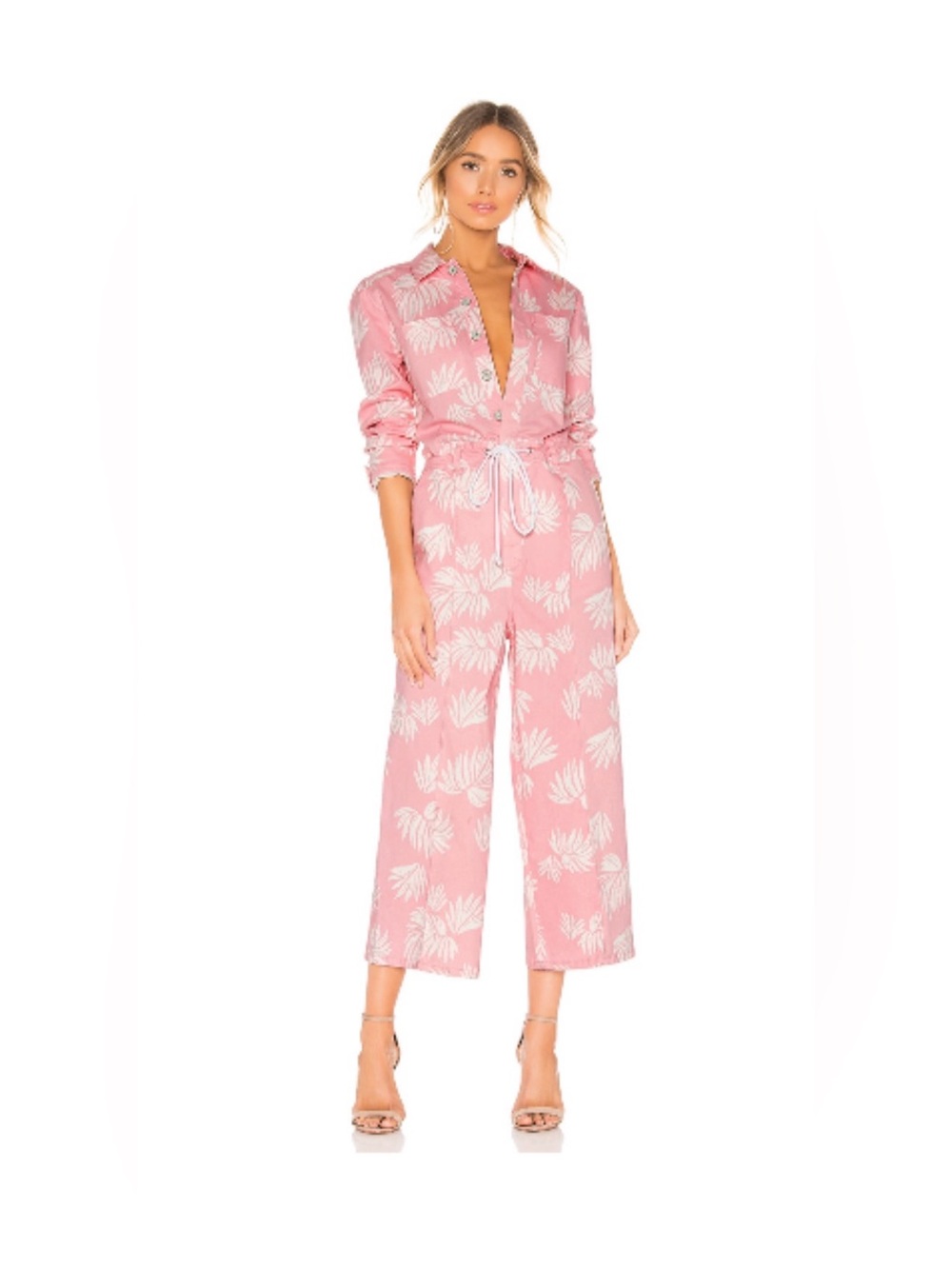 Cinq a Sept Jubilee Jumpsuit in ‘Sakura Pink’